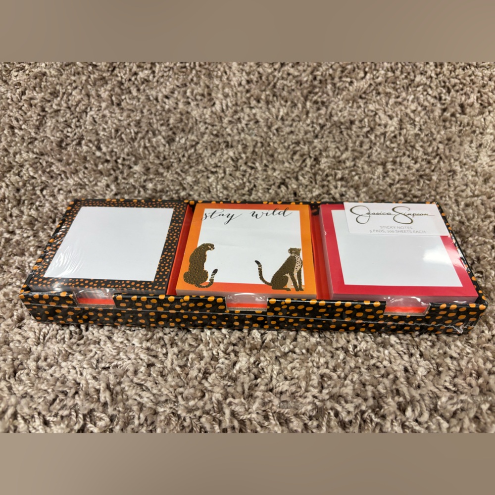 Leopard Print Sticky Notes Set - Picture 5 of 8